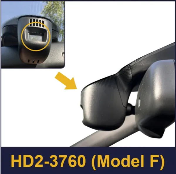 Hovedbilde FITCAMX Integrert 4K Dashcam (foran) Audi (2016 -->) 