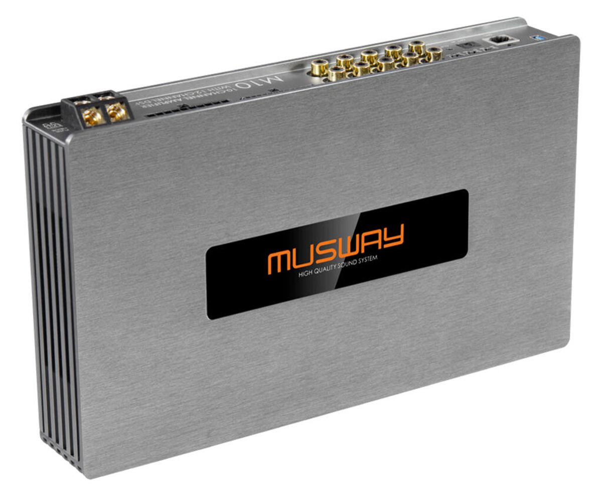 Musway 10-kanals DSP-forsterker